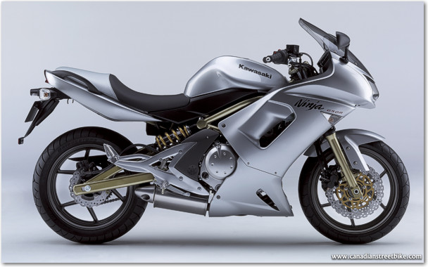 Kawasaki Ninja 650R - Long in Silver